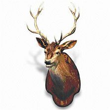 Toy deer head